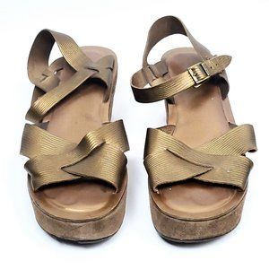 Kork-Ease AVA Gold Sandal 10 Womens